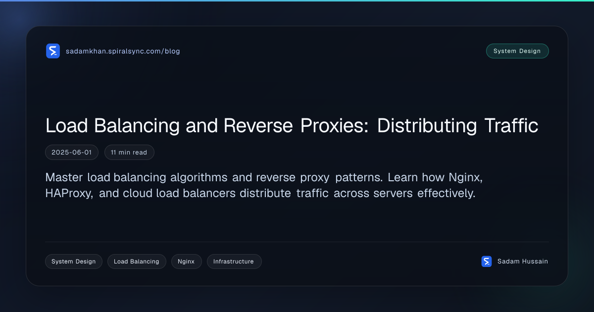 Load Balancing and Reverse Proxies: Distributing Traffic
